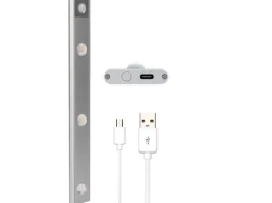 LED-Unterbauleuchte Pir Sensor 75 lm 3000-6000 K CCT+ RGB 34 cm Silber