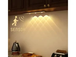 LED-Unterbauleuchte Pir Sensor 75 lm 3000-6000 K CCT+ RGB 34 cm Silber