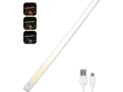 Clearance LED-Unterbauleuchte Wellensensor 320 lm 3000-6000 K CCT 80 cm Silber