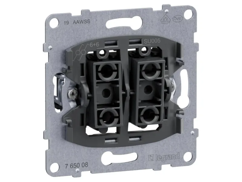 Legrand Doppelwechselschalter Seano 10 AX