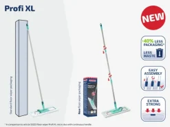 Best Leifheit Bodenwischer Profi XL glatte Böden 146cm