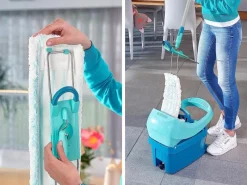 Leifheit Bodenwischer Profi XL Glatte Böden & zum Staubwischen