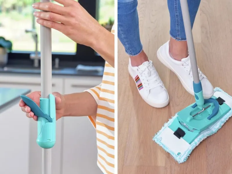 Leifheit Bodenwischer-Set Clean Twist M Ergo mit Eimer und Schleuder