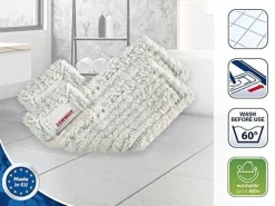 Leifheit 2er Set Wischbezug Profi XL 42cm Bezug Fliesen & Steinböden