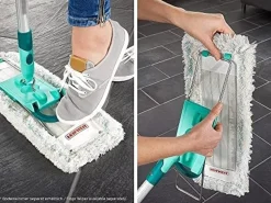 Leifheit 2er Set Wischbezug Profi XL 42cm Bezug Fliesen & Steinböden