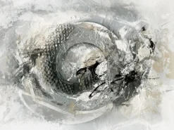 Clearance Pro Art Leinwandbild Basic Than-Son Grey and Silver III 116 cm x 84 cm