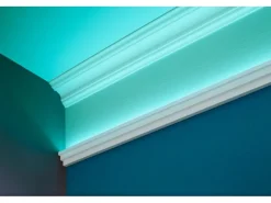 Discount Decosa Lichtleiste Kristine Weiß 60 mm x 30 mm Länge 2.000 mm