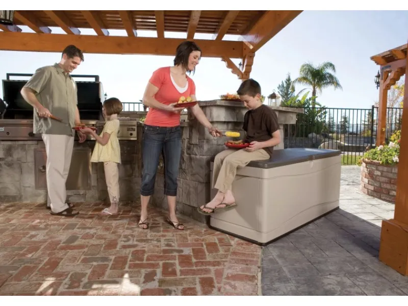 Lifetime XXL Kissenbox Anthrazit/Grau