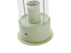 Lindby Laterne Yvette 10019857 Dimmbar Spritzwassergeschützt Modern in Grün aus Metall 1-flammig E27