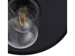 Lindby Wandleuchte Außen Laterne Bilma 10025911 Spritzwassergeschützt Modern in Braun aus Aluminium 1-flammig E27