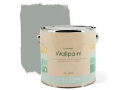 Little Dutch Wandfarbe Dusty Grey Grau Matt 2,5 l