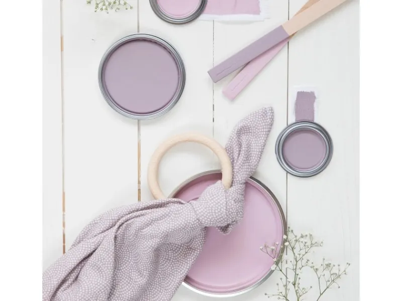 Little Dutch Wandfarbe Pure Mauve Malve Matt 2,5 l