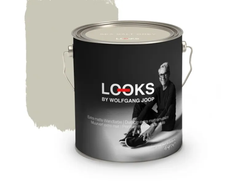 Online LOOKS by Wolfgang Joop Wandfarbe 2,5 l Seasalt Grey
