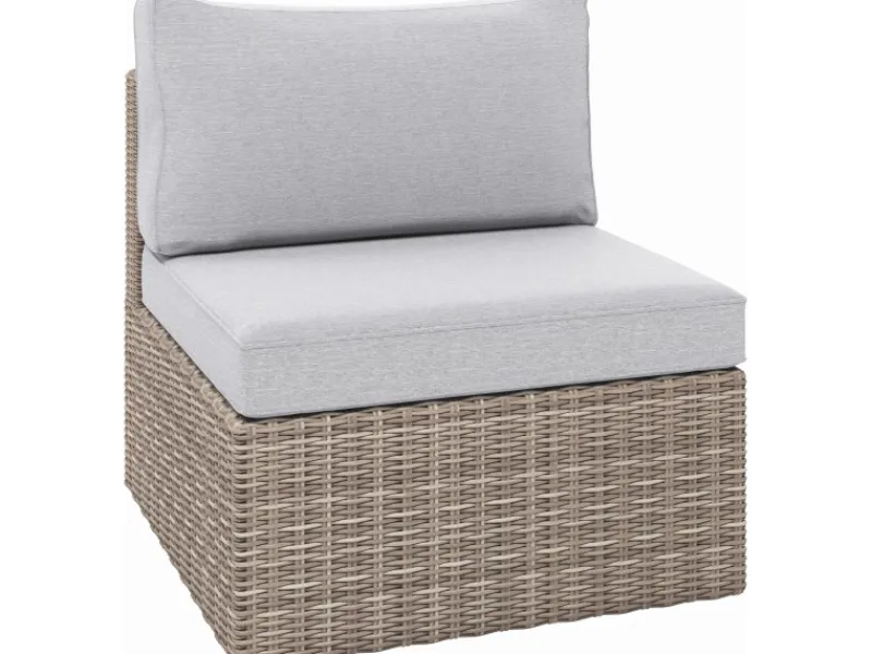 Lounge-Sessel Olea aus Polyrattan Sand