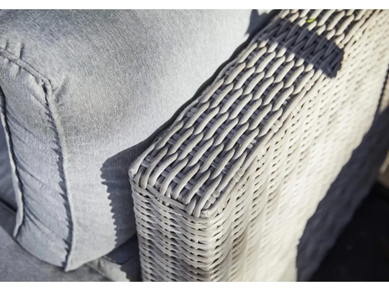 Lounge-Sessel Olea aus Polyrattan Sand