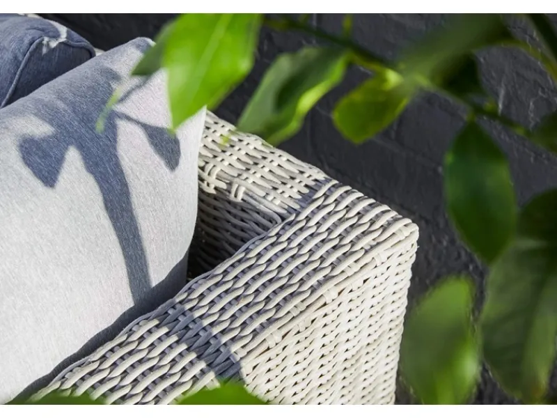 Lounge-Sessel Olea aus Polyrattan Sand