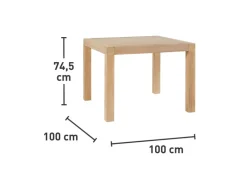 Outlet Lounge-Set mit Esstisch Morenci 4-teilig aus Akazienholz FSC®