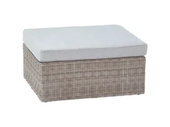 Lounge-Set Olea 5-teilig aus Polyrattan Sand