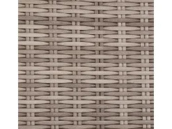 Lounge-Set Olea 5-teilig aus Polyrattan Sand