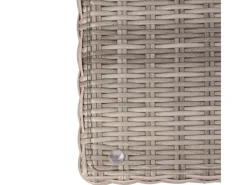 Lounge-Set Olea 5-teilig aus Polyrattan Sand