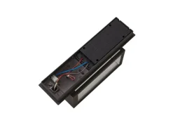 Lucande LED Wandleuchte Außen Laterne Ferdinand 9619149 Spritzwassergeschützt Modern in Alu aus Aluminium 1-flammig