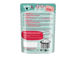 Hot Lucky Lou Katzen-Nassfutter Thunfischf in Jelly 70 g