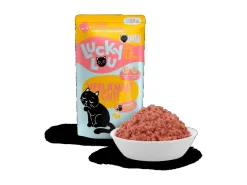 Lucky Lou Katzen-Nassfutter Lifestage Adult Geflügel & Lamm 125 g