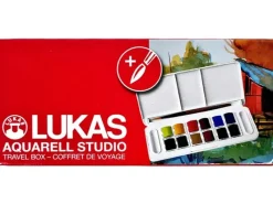 Lukas Aquarell Studio Travel-Box