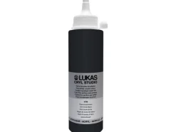 Best Lukas Cryl Studio Premium-Acrylfarbe 250 ml Eisenoxidschwarz