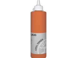 New Lukas Cryl Terzia Acrylfarbe Studien-Qualität 500 ml Kadmiumorange (imit.)
