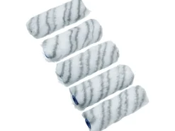 LUX-TOOLS LUX Dispersionswalze 10 cm Polyester Kurzflor 5 Stück