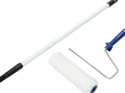 LUX-TOOLS LUX Farbroller Kunstfell 25 cm mit Teleskopstange