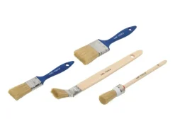 LUX-TOOLS LUX Flachpinsel-Set Lacke Universal 4-teilig