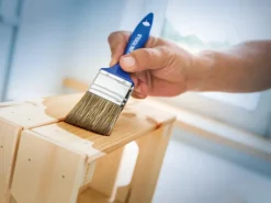 LUX-TOOLS LUX Flachpinsel-Set Lasur 3-teilig