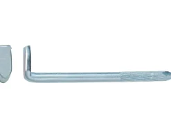 LUX-TOOLS LUX Stahlhaken Gerillt Ø 3,5 mm x 60 mm Verzinkt 4 Stück