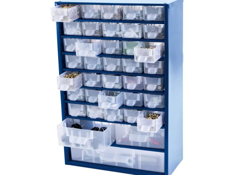 New LUX-TOOLS LUX Stahlmagazin 38 Schubladen Metall