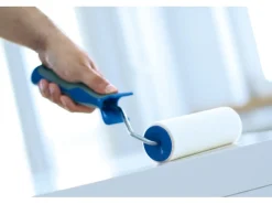 Online LUX-TOOLS LUX Velours-Roller 2K-Softgriff Schwarz-Blau 15 cm