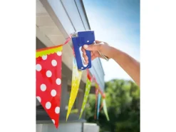 LUX-TOOLS Handtacker für Feindrahtklammern 6 mm - 14 mm Kunststoff