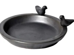 M Collections Vogelbad Rund 3,5 cm x 30 cm x 30 cm