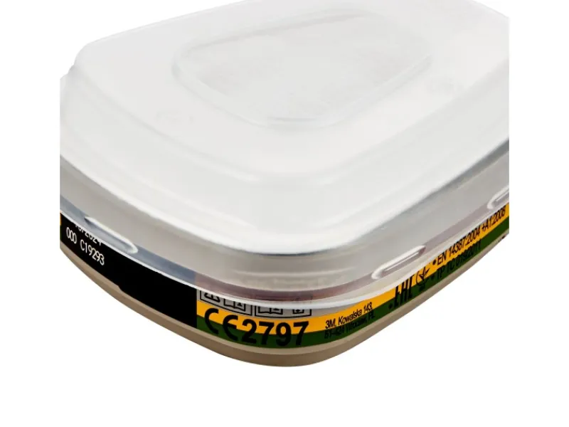 3M Filter 6004 PRO1 ABEK1P3 Weiß 1 Set