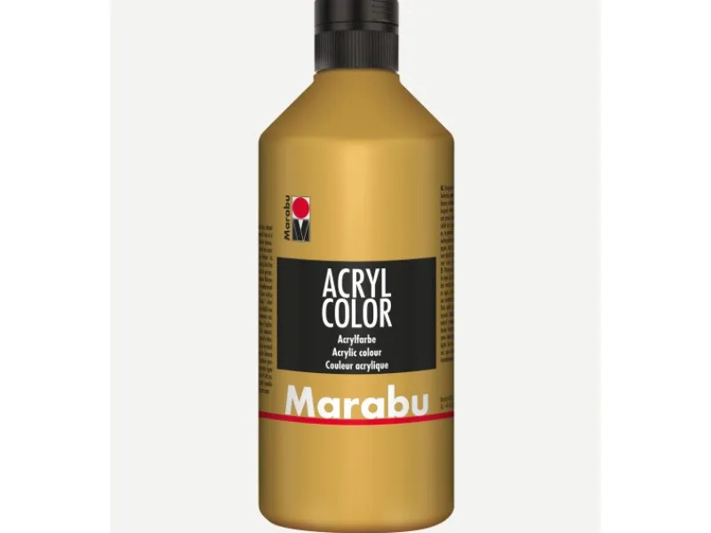 Best Marabu Acryl Color 500 ml Gold Gold Metallic