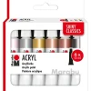 New Marabu Acrylfarbenset Shiny Classics 6 x 12 ml