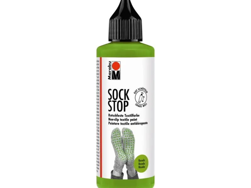 Marabu Anti-Rutsch-Farbe Sock Stop 90 ml Reseda