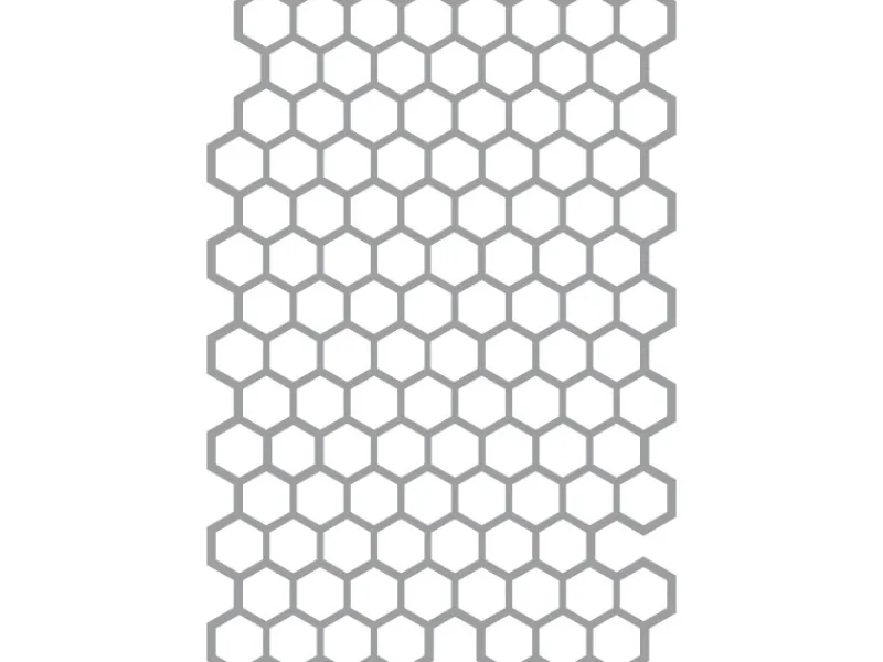 Marabu Art Stencil Schablone Honeycomb DIN A4