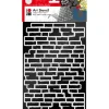 Marabu Art Stencil Schablone Bricks DIN A4