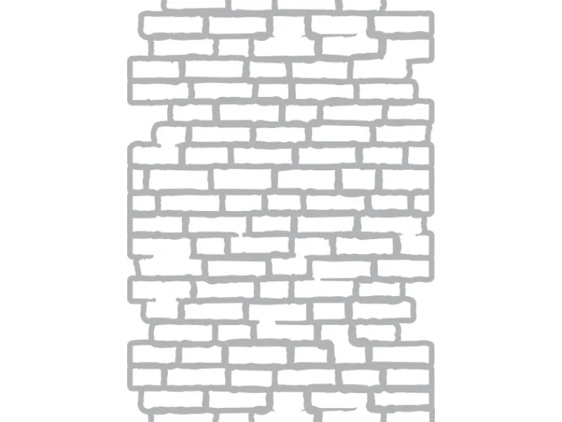 Marabu Art Stencil Schablone Bricks DIN A4