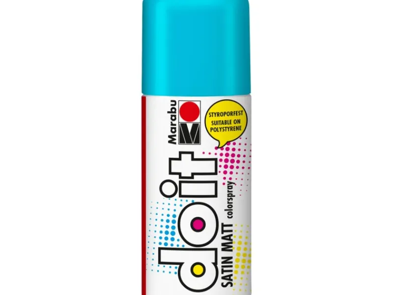 Clearance Marabu Colorspray Do It Satin Matt 150 ml Türkis
