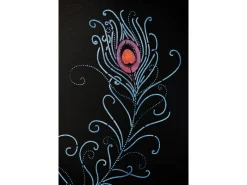 Clearance Marabu Glitter deckend 225 ml Glitter- Rubin