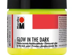 New Marabu Glow in the Dark Farbe Nachleuchtgelb 200ml