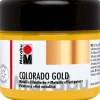 New Marabu Metallic-Effektfarbe Colorado Gold 225 ml Metallic-Gold